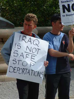 Asylum Seekers Protest