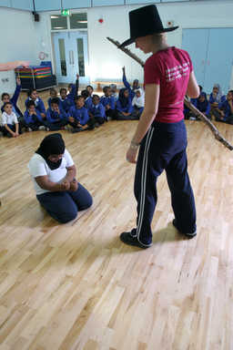 Role playing during a story