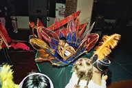 A colourful performance