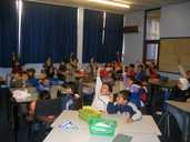 Children at the Arabic School