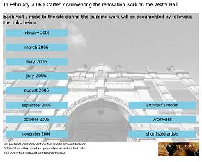 Richard Hanson's Vestry Hall website