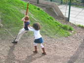 Children busy having fun!