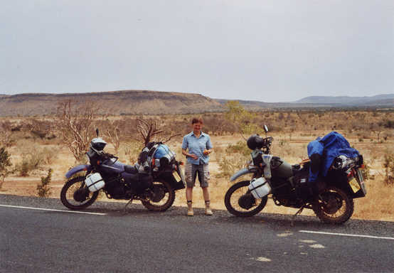 Emily, a long way from home...