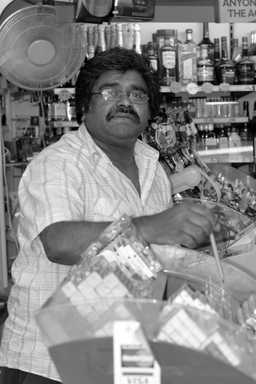 Shopkeeper Mr Patel