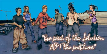 Be part of the solution, NOT the problem