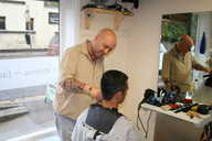 John showing off skills