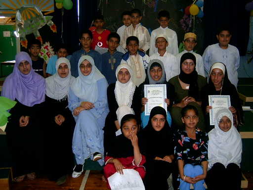 Celebration assembly at Reach High 2 Study Support, based at Firs Hill Community Primary.