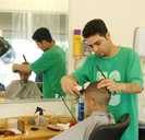 Rissam displaying skills