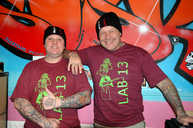 Andy (right) and colleague