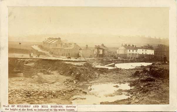 Site of Hillsborough and Hill Bridges