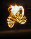 Fire dancer
