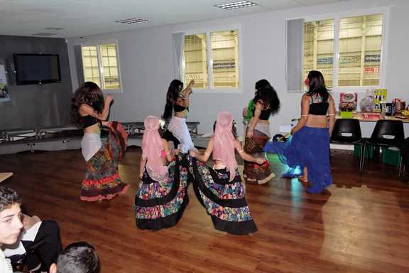 Little Star performing to an appreciative audience