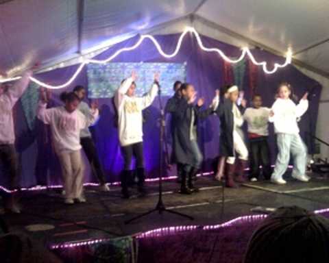 Bonfire night celebration