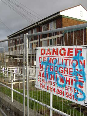 Remaining flats at Catherine Road 