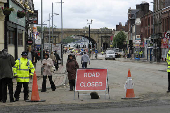 Wicker from Nursery Street, 10:10am.