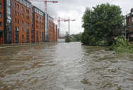 River Don from the old Corporation Street bridge, 6:15pm