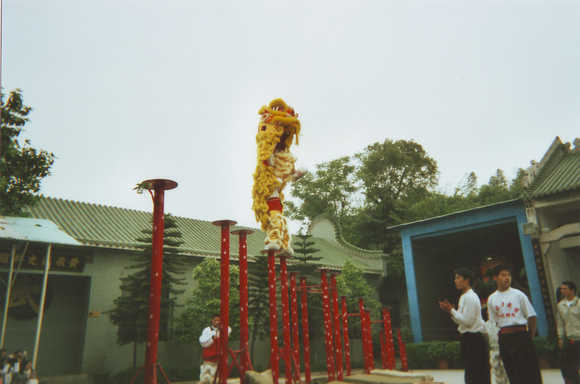 Lion dance