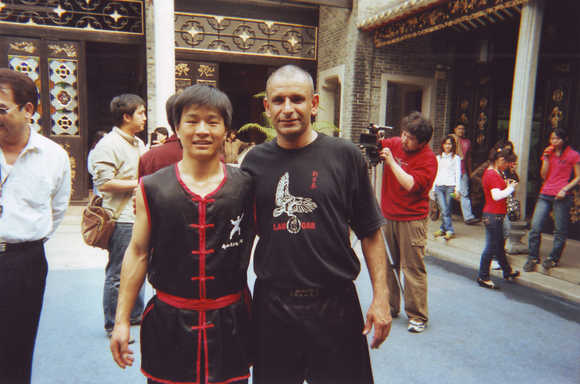 Graham with Master Xia