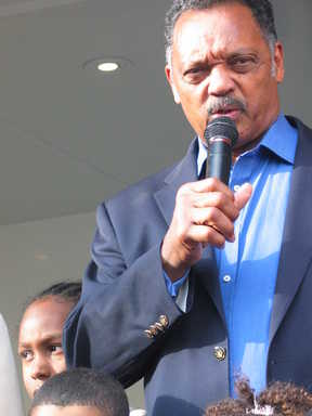Jesse Jackson speaks