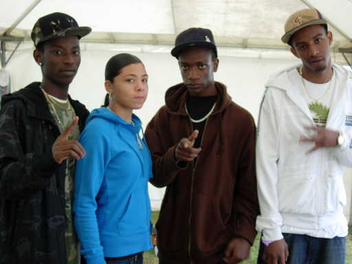 Dem Boyz at the Fir Vale Festival