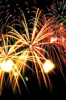 Fireworks display