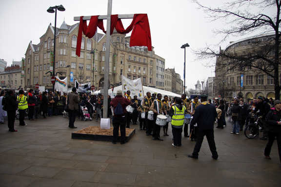 Approaching the Town Hall