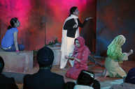 The henna is prepared to ward off bad spells