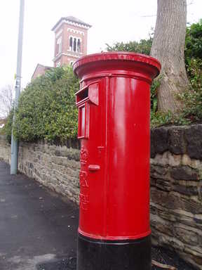Postbox Melrose Road