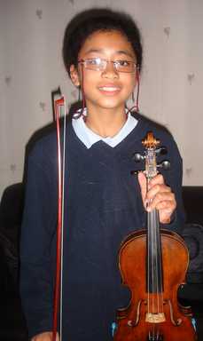 Violinist Katrina Love