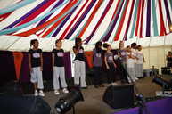 Ellesmere Youth Project performing.