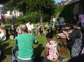 Community gets rythym.