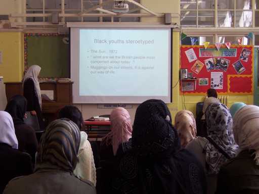 Women at the seminar