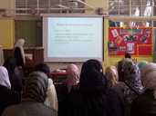 Women at the seminar