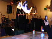 Marcelo makes the knife jump