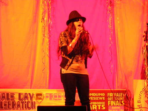 Sameera Khalid performs for second prize