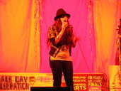 Sameera Khalid performs for second prize