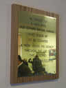 Memorial plaque
