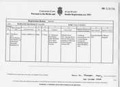 Death Certificate of Ali Amidulla