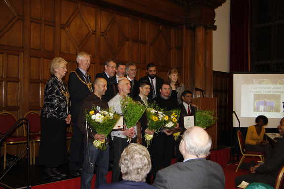 Damien, Richard, Mick, Mark and Tony