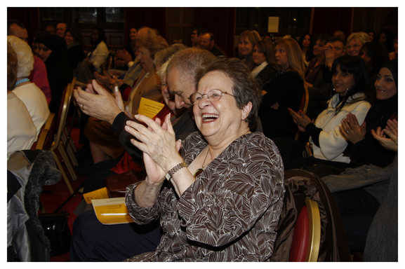 Pauline West of Firs Hill TARA, enjoys the awards