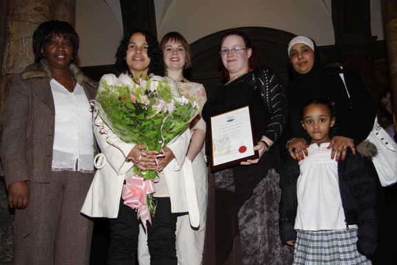 Volunteers from the Burngreave Children's Centre