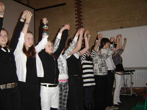 High Storrs students at Martin Luther King event