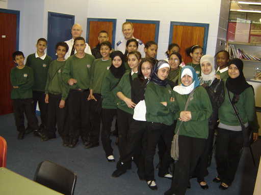 After school study with the police