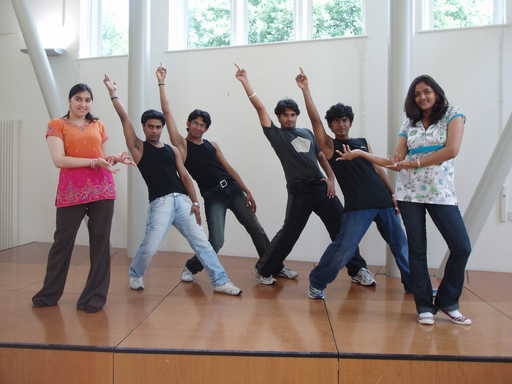 East meets West dancers