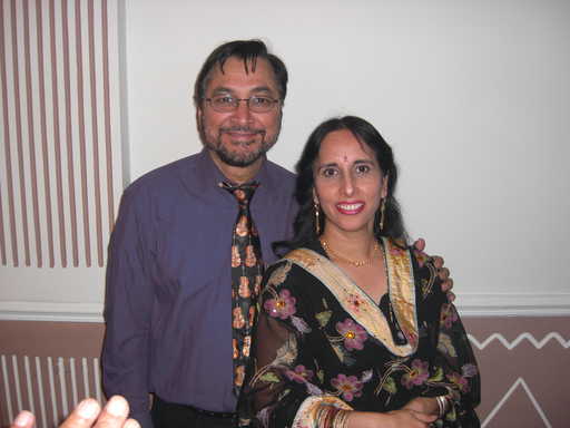 Kamalbir and  Bobby Nandra of Ellesmere Post Office