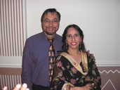 Kamalbir and  Bobby Nandra of Ellesmere Post Office