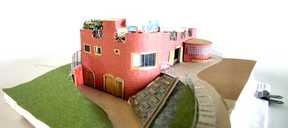 The winning design - children and residents voted for this one