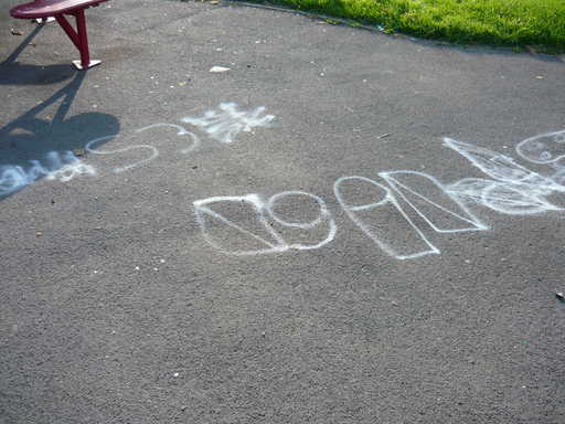 Vandalism on ground