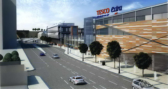 Tesco's development, Savile Street
