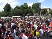 Crowd at the main stage